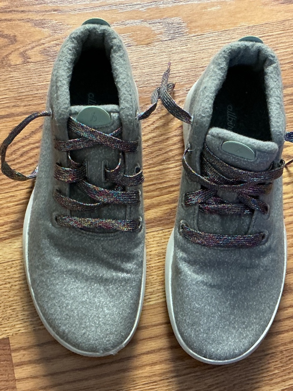 Allbirds Oatmeal Wool Washable High Top Sneakers Size 9M